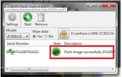 Cara Flashing Asus Zenfone 3 Max ZC553KL Via AFT Dengan Mudah Cara Flashing Asus Zenfone 3 Max ZC553KL Via AFT Dengan Mudah