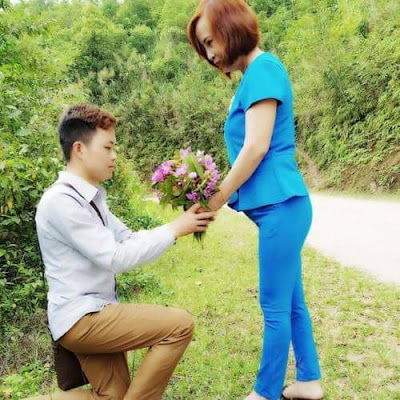 Newly married 61-year-old woman and her husband, 26, bullied after