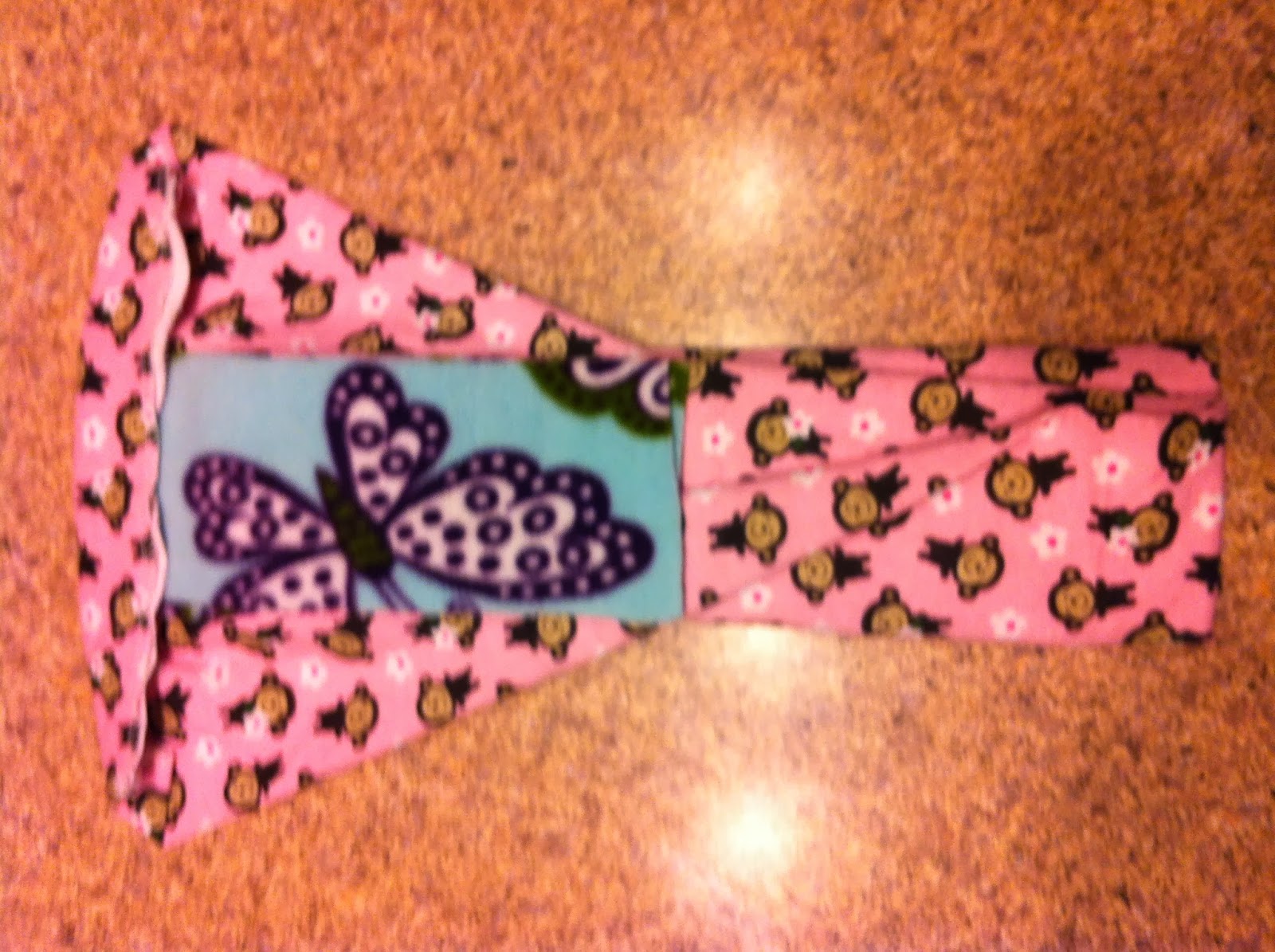 One Crunchy Square Receiving Blankets as Cloth Diapers