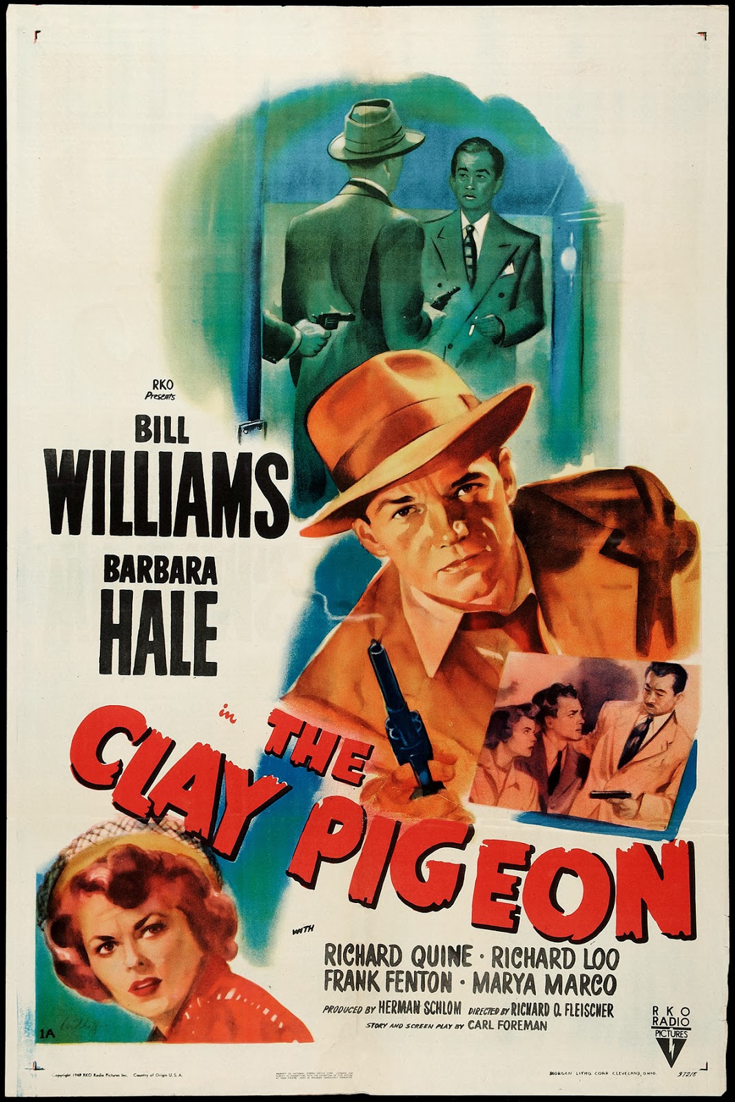 Where Danger Lives THE CLAY PIGEON (1949)