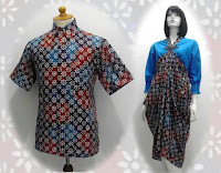 model baju batik terbaru moderen