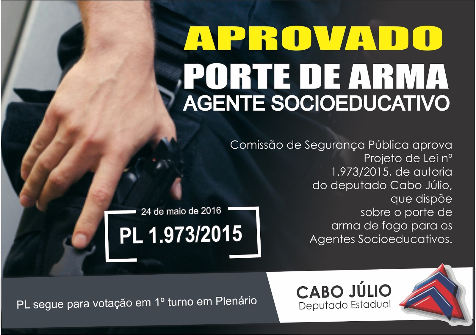 COMISSÃO DE SEGURANÇA PUBLICA APROVA PORTE DE ARMAS PARA