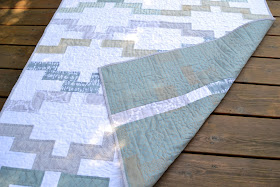 Interlock Baby Quilt by Twelve Bees Interlock Baby Quilt by Twelve Bees