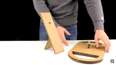 Cách chế vô-lăng bằng bìa carton để chơi game đua xe Cách chế vô-lăng bằng bìa carton để chơi game đua xe