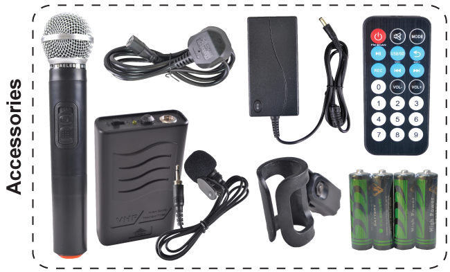 dynamax portable pa system