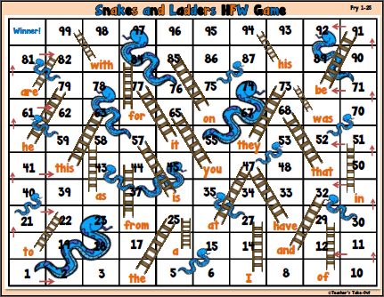 Free Snakes and Ladders HFW Game