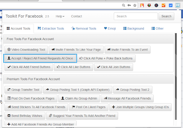 Cara Konfirmasi Semua Permintaan Pertemanan Facebook Sekaligus