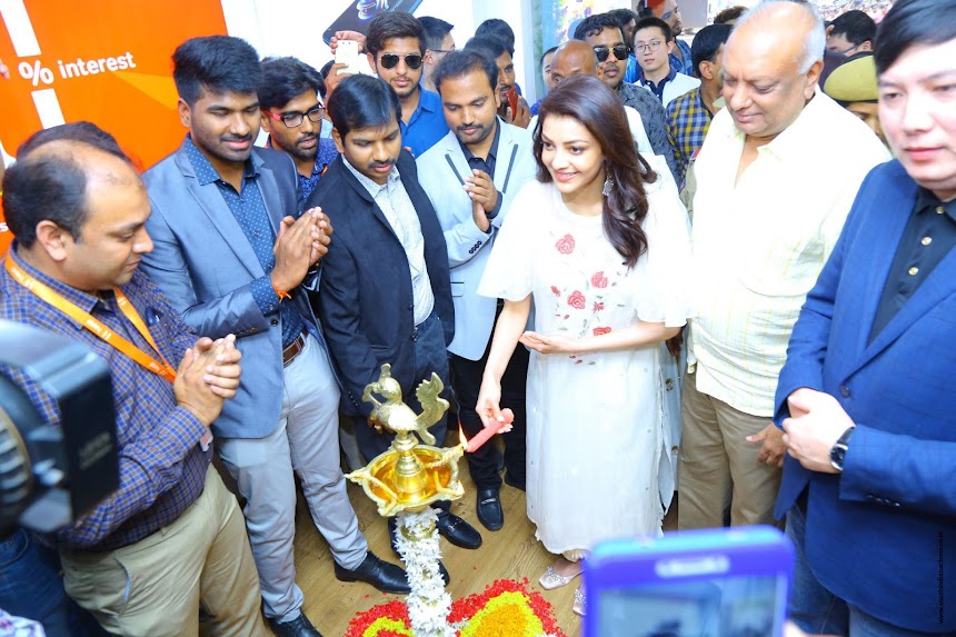 Kajal Aggarwal at Happi Mobiles Launch