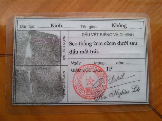 Share Các mẫu CMND Trống để Fake Share Các mẫu CMND Trống để Fake