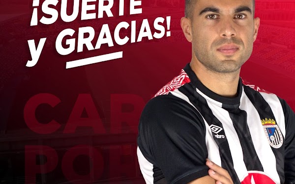 Oficial: Badajoz, rescinde contrato Carlos Portero