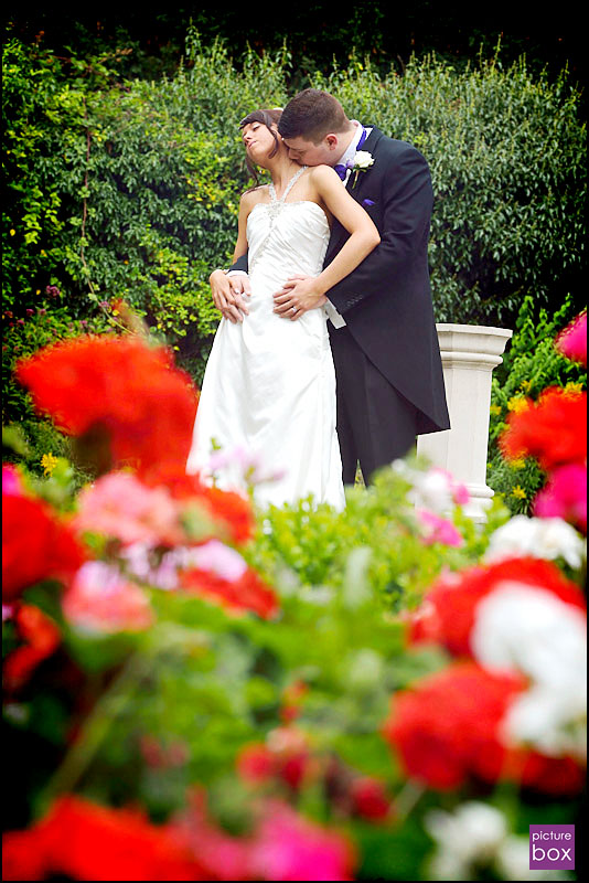 Picture Box Katherine and Lee at Lichfield Registry Office and The