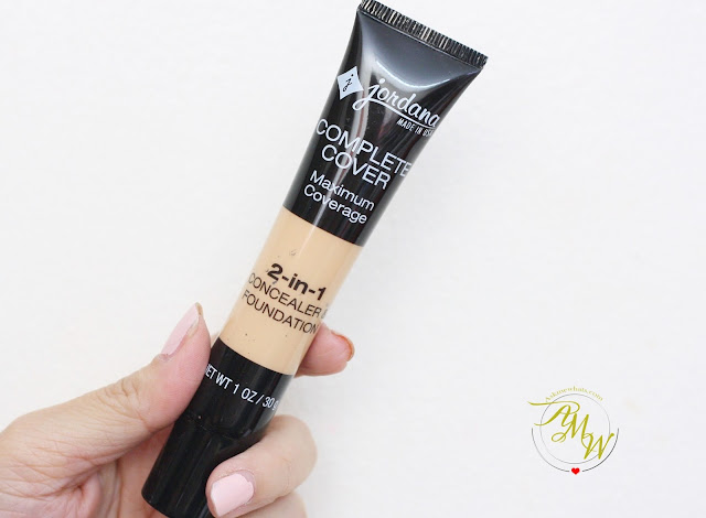 a photo of Jordana Complete Cover Maximum Coverage 2-in-1 Concealer Foundation review