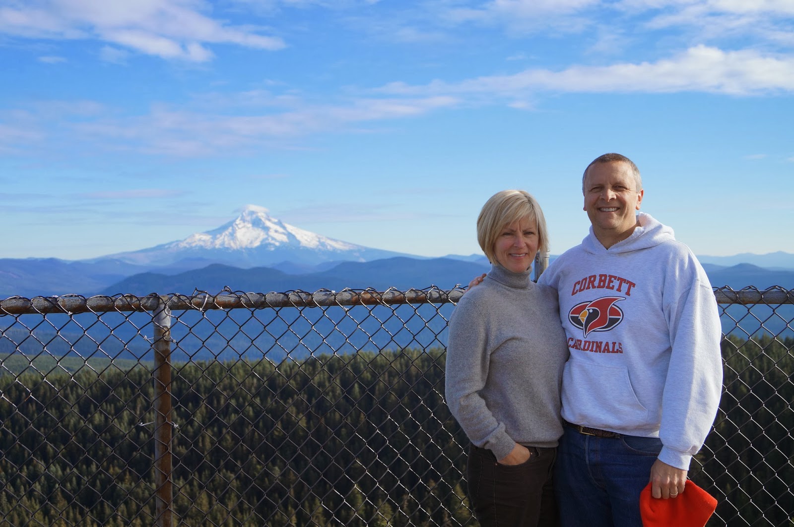 Corbett Weather From Springdale to the top of Larch Mountain