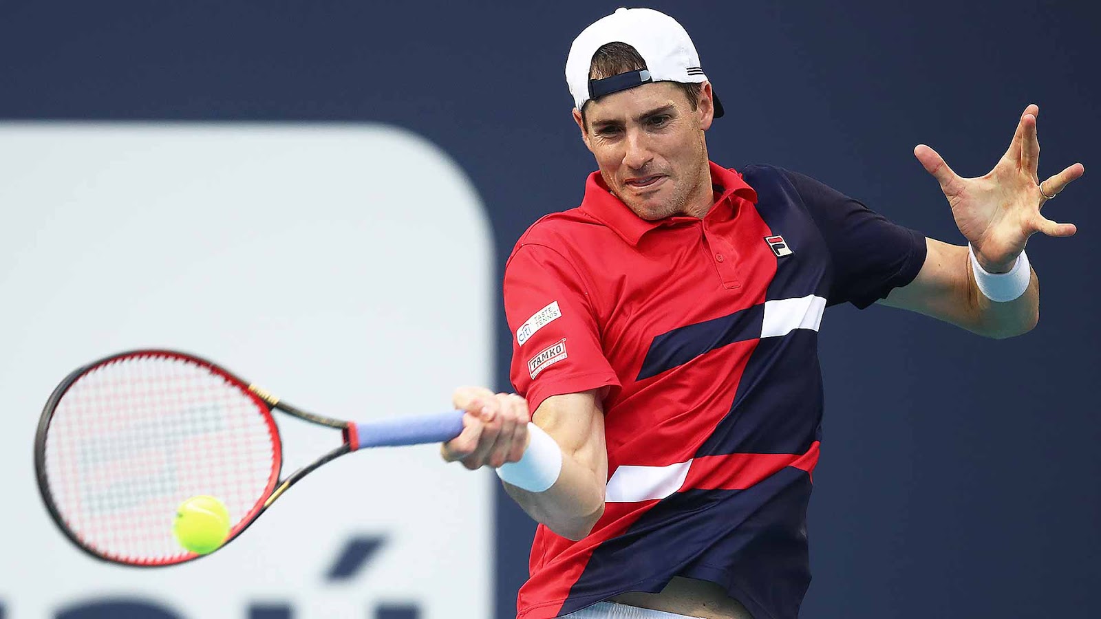 Isner advanced at Miami Open ATP Men's Tennis