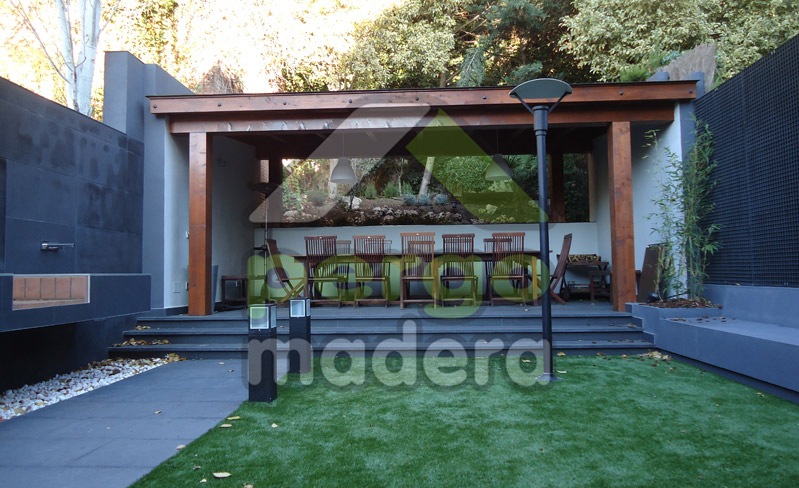 Pergomadera, Estructuras de Madera: Cenador de madera de exterior