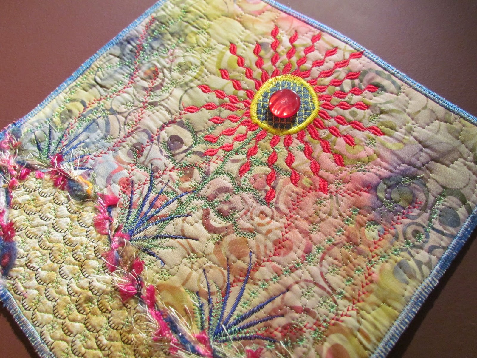 Rhubarb & Roses MiniArt Quilts