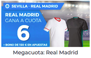 Paston Megacuota Liga Santander: Sevilla vs Real Madrid 9 mayo Paston Megacuota Liga Santander: Sevilla vs Real Madrid 9 mayo