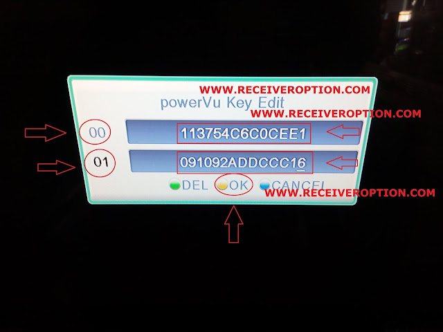 NEOSAT 6000 BOOM HD RECEIVER POWERVU KEY OPTION