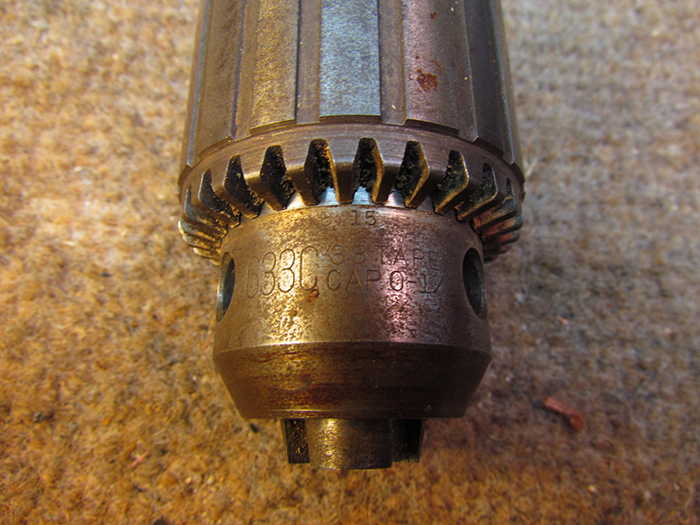 Removing Threaded Jacobs Chuck Craftsman KingSeeley 103.23141 Drill
