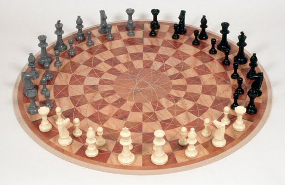 Tabuleiro de xadrez gerado por uma funçfunç˜função TuPy durante a