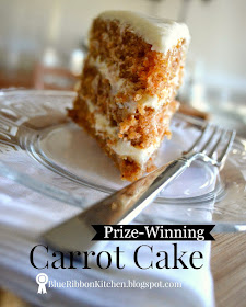 Blue Ribbon Carrot Cake Karri Perry Blue Ribbon Carrot Cake Karri Perry
