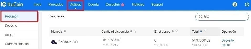 Comprar GoChain (GO) en Kucoin y Coinbase y enviar a Billetera Cómo y Dónde Comprar GoChain (GO) Tutorial Español Paso a Paso