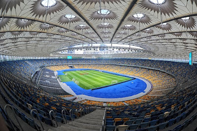 NSC Olimpiyskiy Stadium Venue Laga Final Liga Champions Eropa 2018