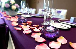 Wedding Inspirations: Coral and Purple Wedding