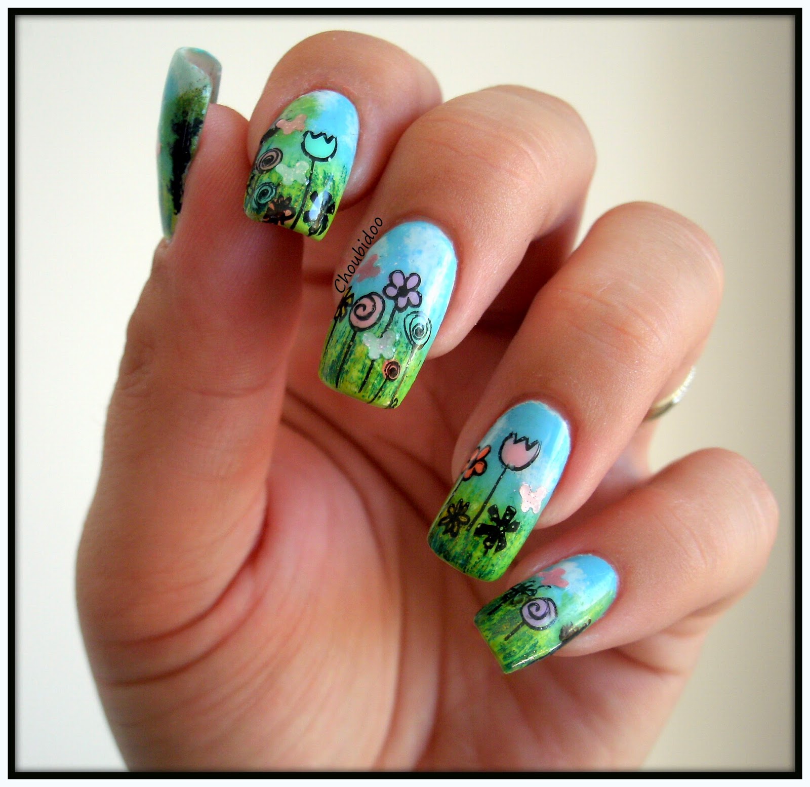 Nail Art by Choubidoo [Nail Art] Printemps