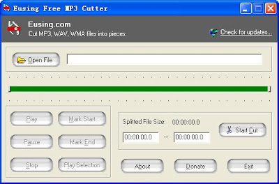 Eusing Free MP3 Cutter
