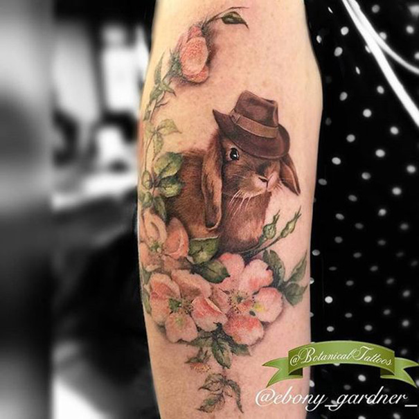 tatuagens femininas de coelho tatuagens femininas de coelho