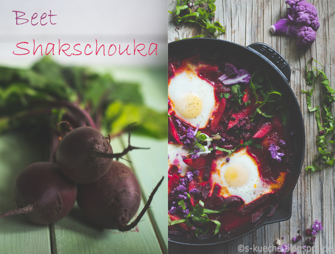 Shakshouka mit Rote Bete Shakshouka mit Rote Bete