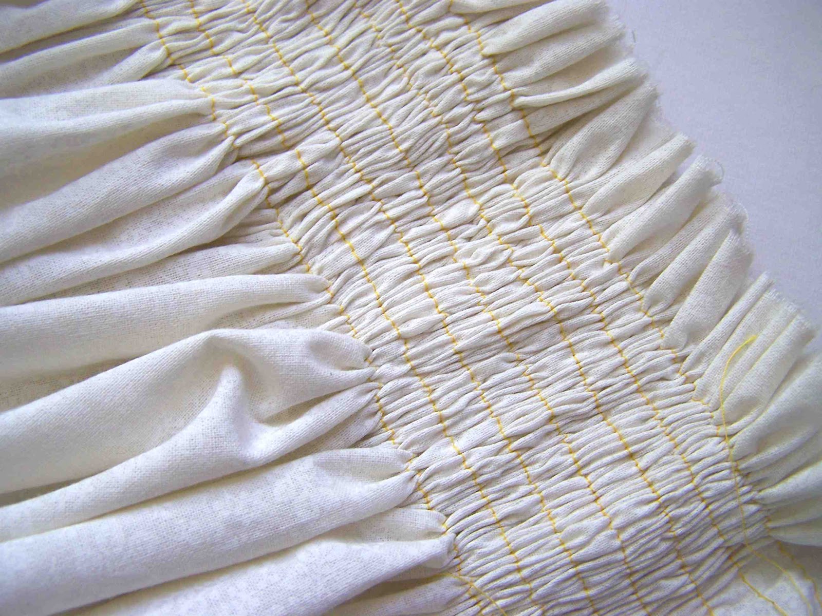 Made By Me Shared With You Technique Tuesday Machine Smocking smock-lab-gown-on-carousell