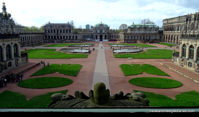 Dresden, Germany: Swinging it at the Dresden Zwinger Palace
