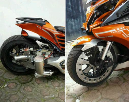 Modifikasi vario 125 esp iss fi velg jari jari 17 thailook touring ala