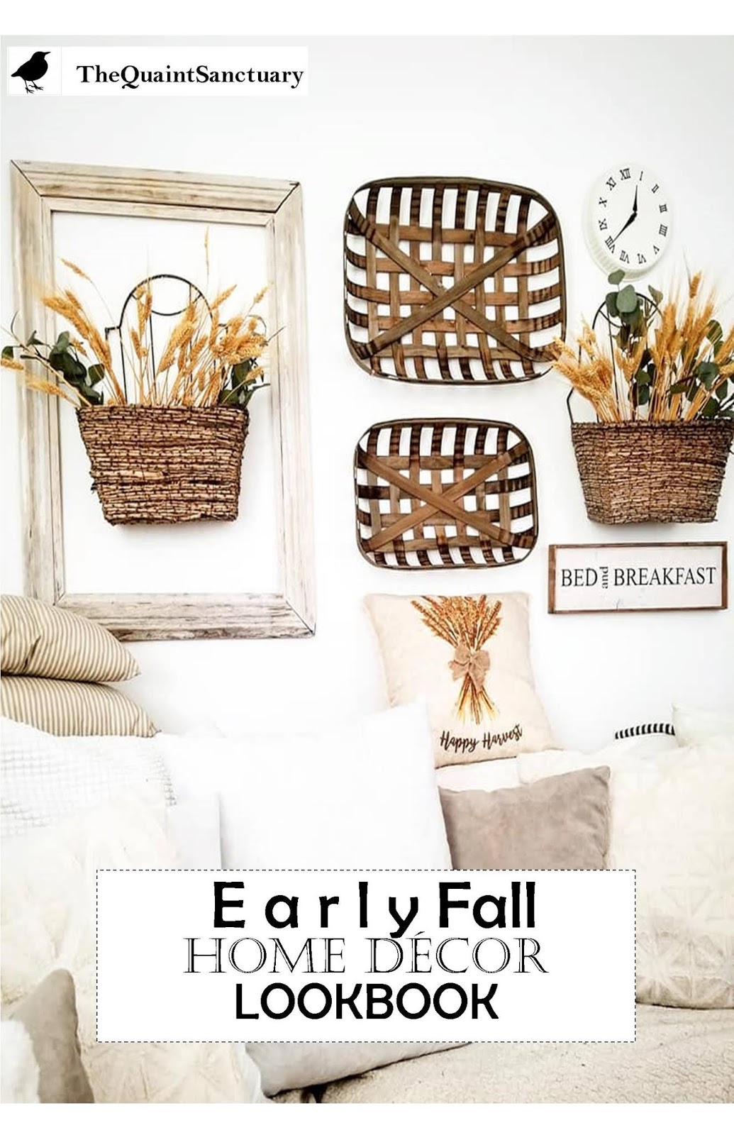The Quaint Sanctuary { Cozy Early Fall Home Decor Lookbook }