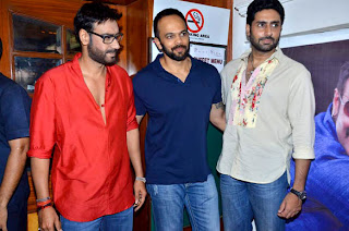 Prachi, Abhishek,Ajay Devgn & Asin on the sets of Taarak Mehta Ka Ooltah Chashmah