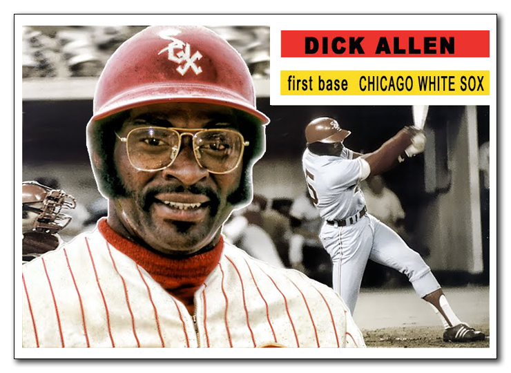 Dick Allen Hall of Fame 1956 Topps Dick Allen White Sox