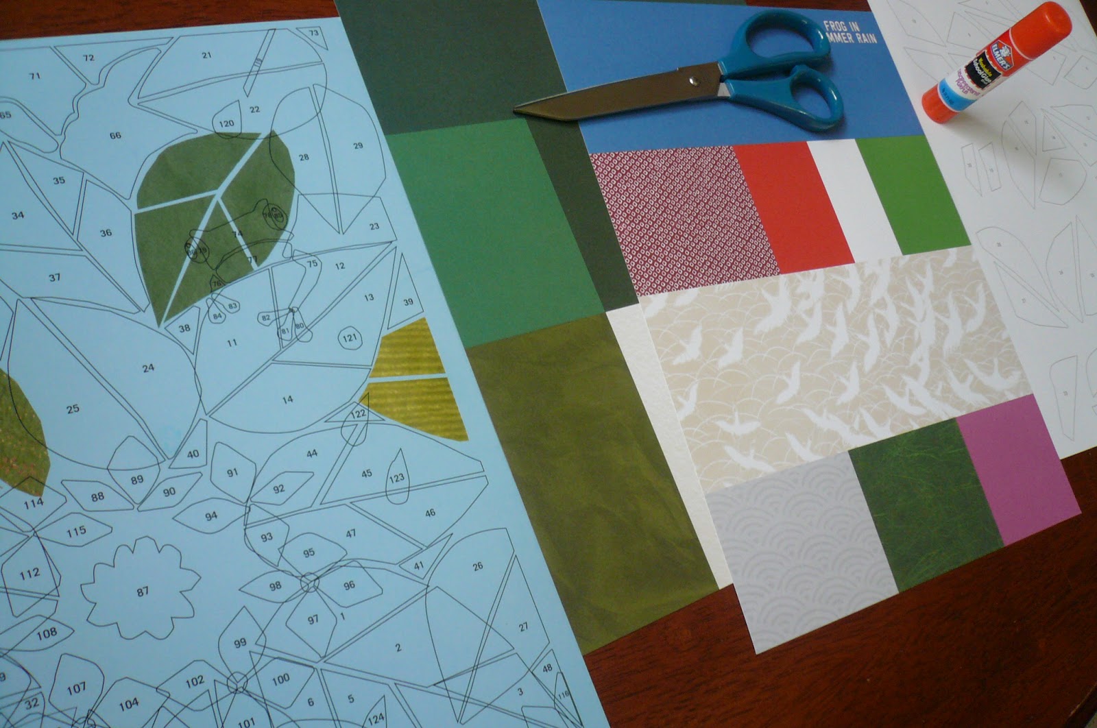 Handmade by Deb Cut & Create Paper Mosaics KIT Review & GIVEAWAY