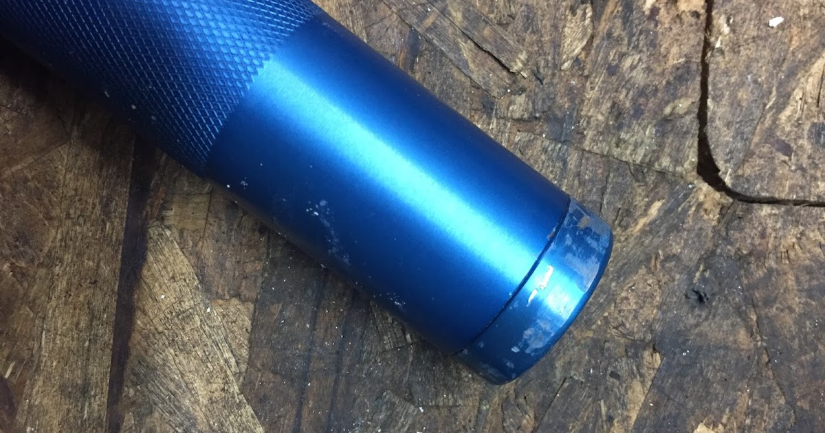 Maglite More than a Cop light Stuck End Caps