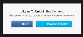 Display Facebook content locker in your website