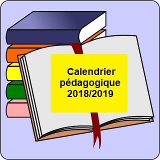 Calendrier pédagogique (mise à jour mai 2019)