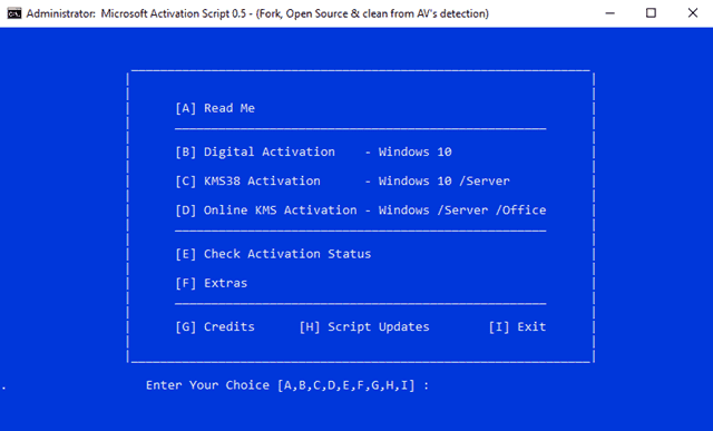Instructions for installing and activating Office 2019 Volume License