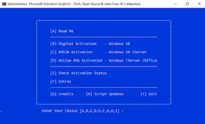 Instructions for installing and enabling the Office 2019 Volume License