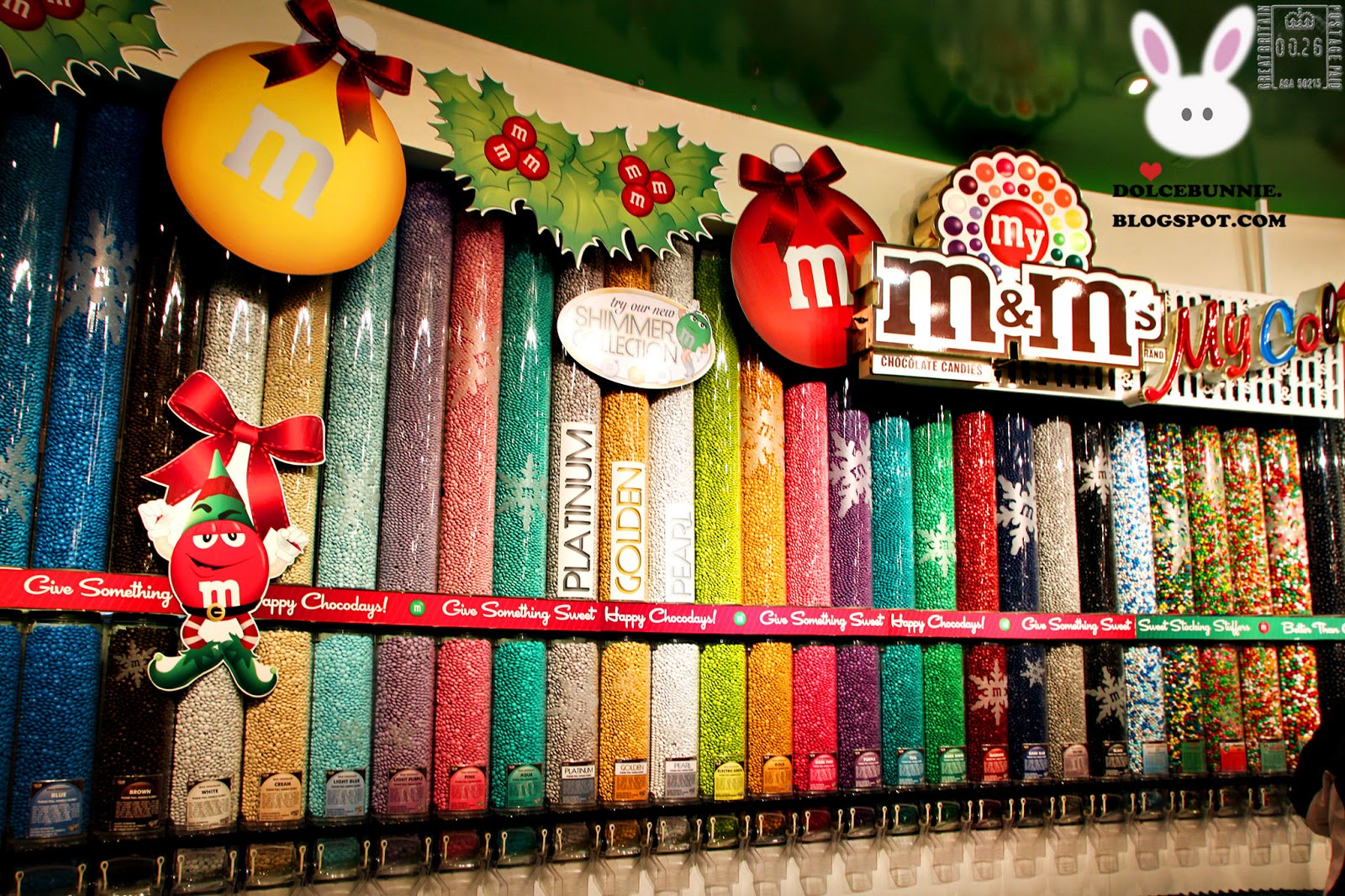so when i saw m m world i felt like the happiest kid on the street strip