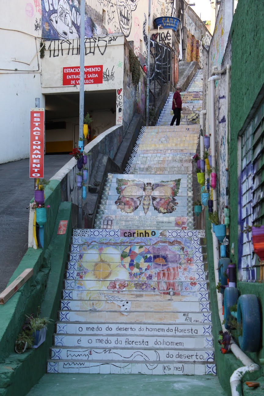 Escadaria do Patápio, Vila Madalena- SP 2015