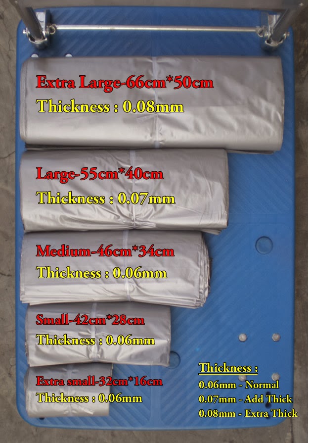 Courier Bag 5 Type of Sizes dak kuru stuf