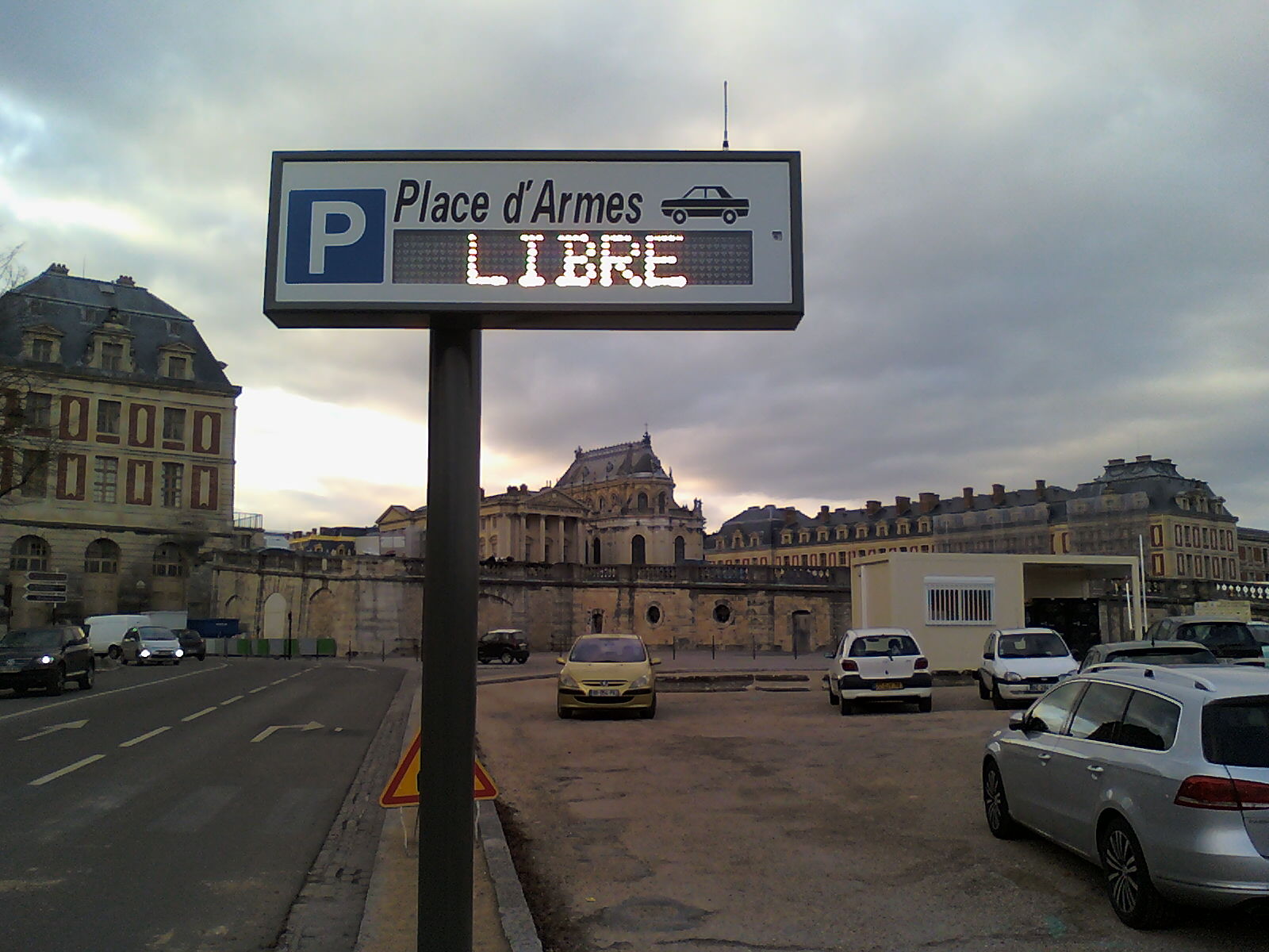 parking de la place d