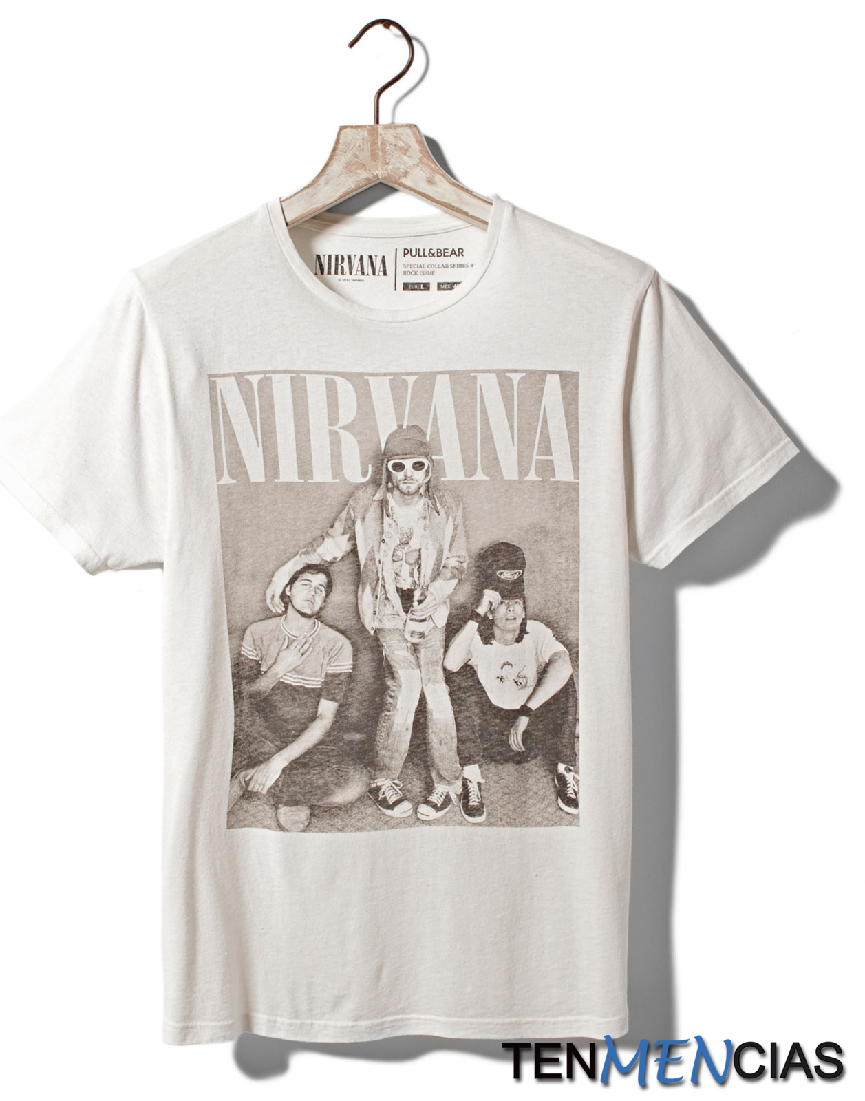 TENMENCIAS PULL&BEAR Camisetas Rock Bands
