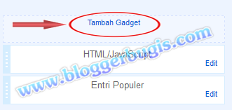 widget, gadget blog, cara menambah gadget di blog, cara menambahkan widget baru di blogspot, menambahkan widget blog, tutorial menambahkan widget baru di blog